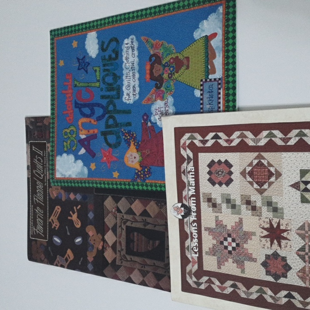 3 for $15 - Quilting and Applique Books